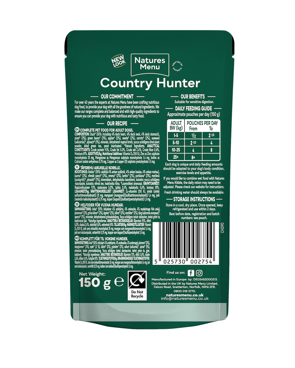 Duck with Superfoods Pouch image number 1